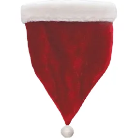 Huxley & Kent St Nick Velvet Bandana For Cats & Dogs Medium