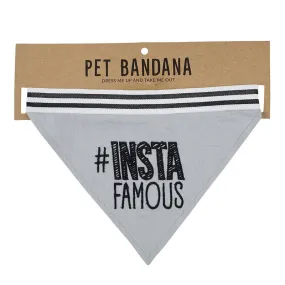 #Instafamous Pet Bandana
