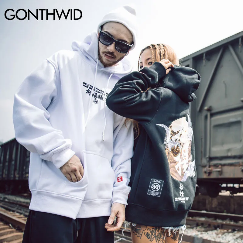 Japanese Cranes Hoodies