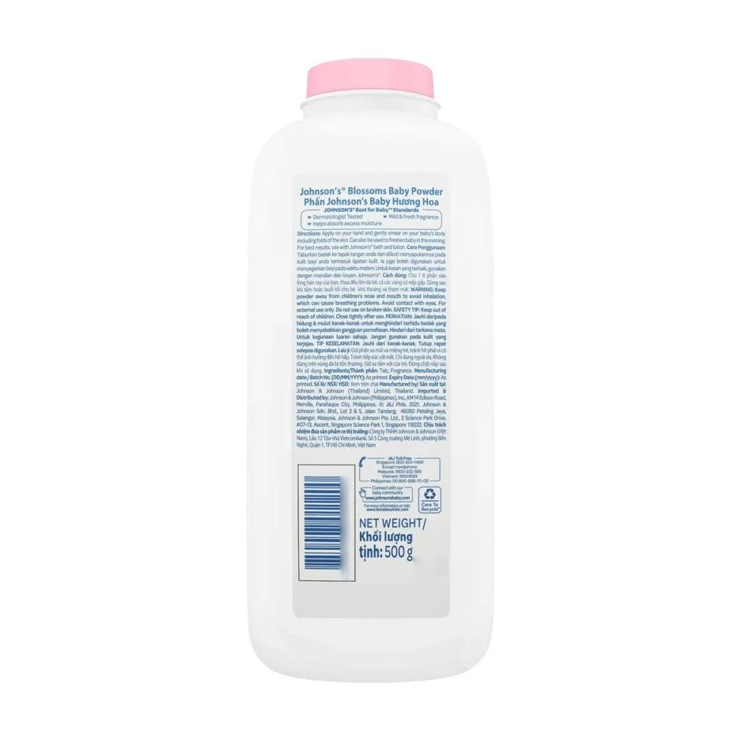 Johnson's Blossoms Baby Powder - 500g