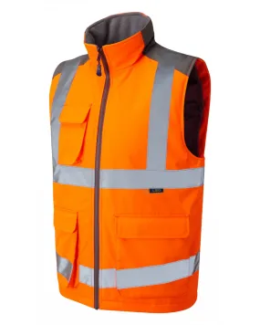 King Lifting Hi Vis Bodywarmer Orange
