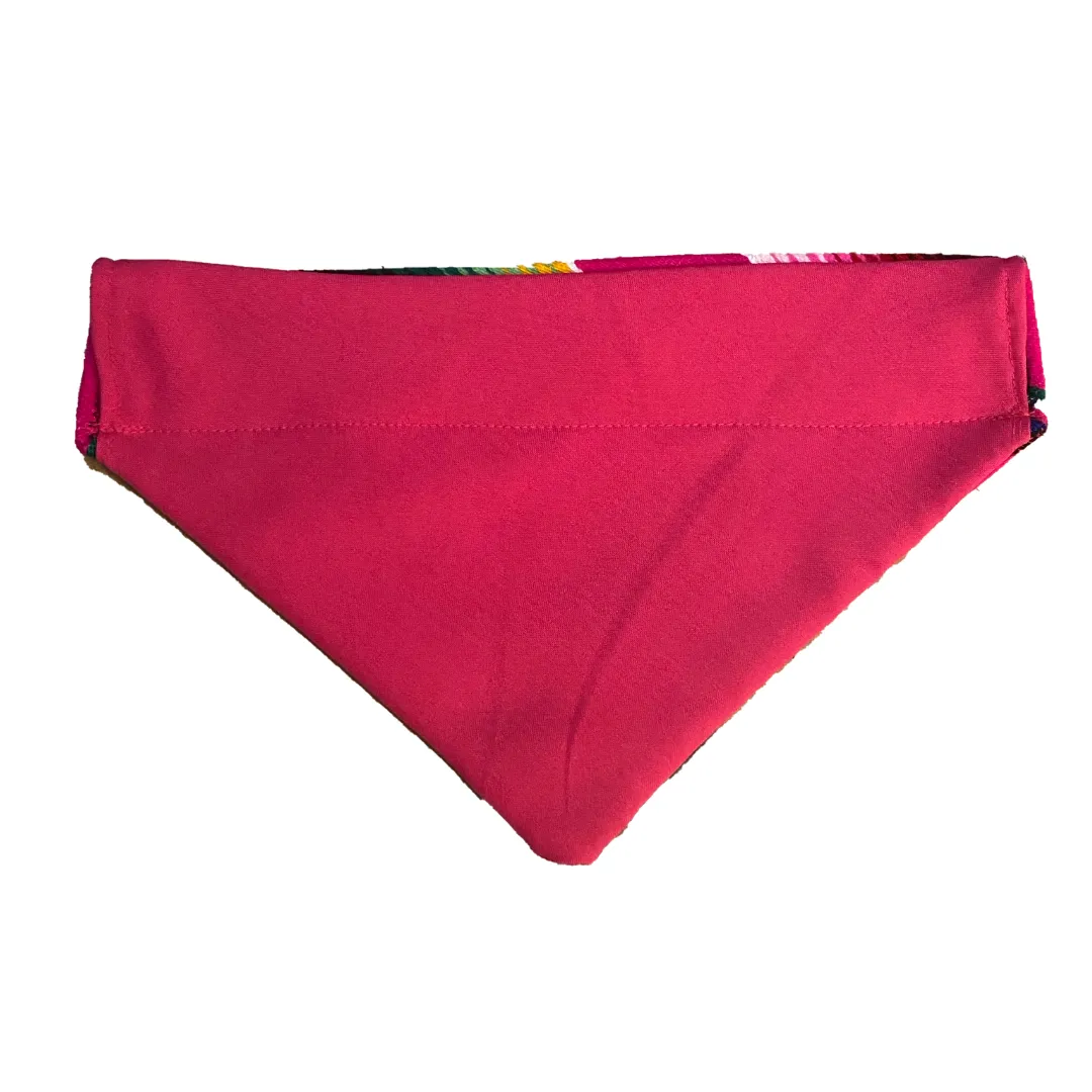 LARGE PINK SARAPE DOG BANDANA 24