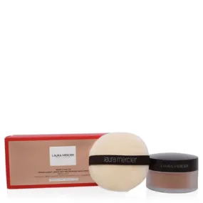LAURA MERCIER/"MAKE IT MATTE" TRANSLUCENT MEDIUM DEEP LOOSE POWDER & PUFF