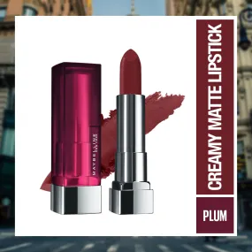 Maybelline New York Color Sensational Powder Matte Lipstick, Plum Perfection