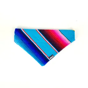 MEDIUM BLUE SARAPE DOG BANDANA. 171