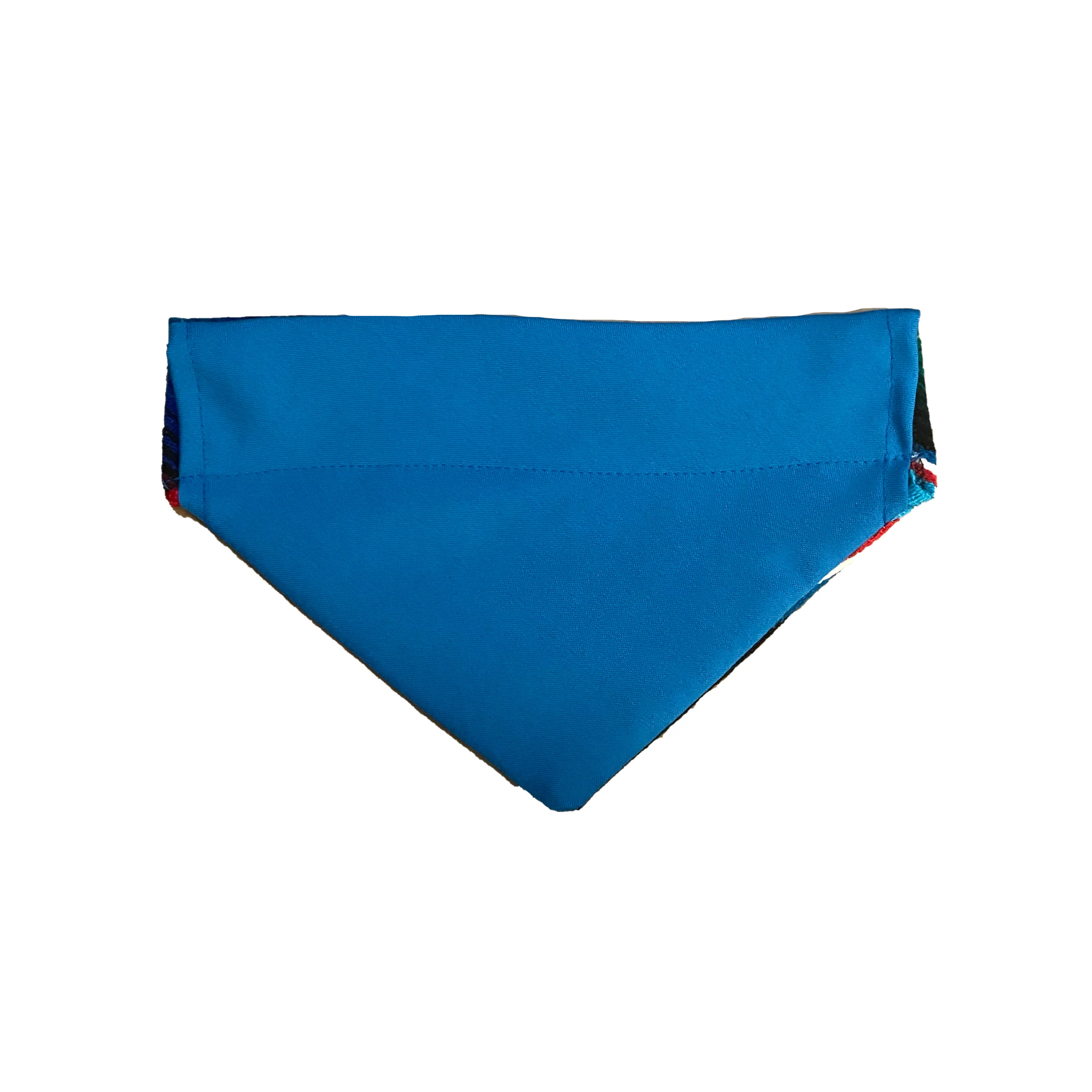 MEDIUM BLUE SARAPE DOG BANDANA. 173