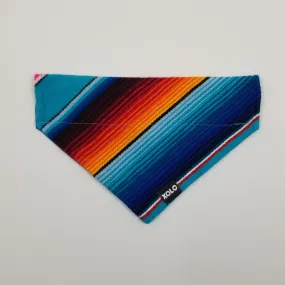 MEDIUM BLUE SARAPE DOG BANDANA 216