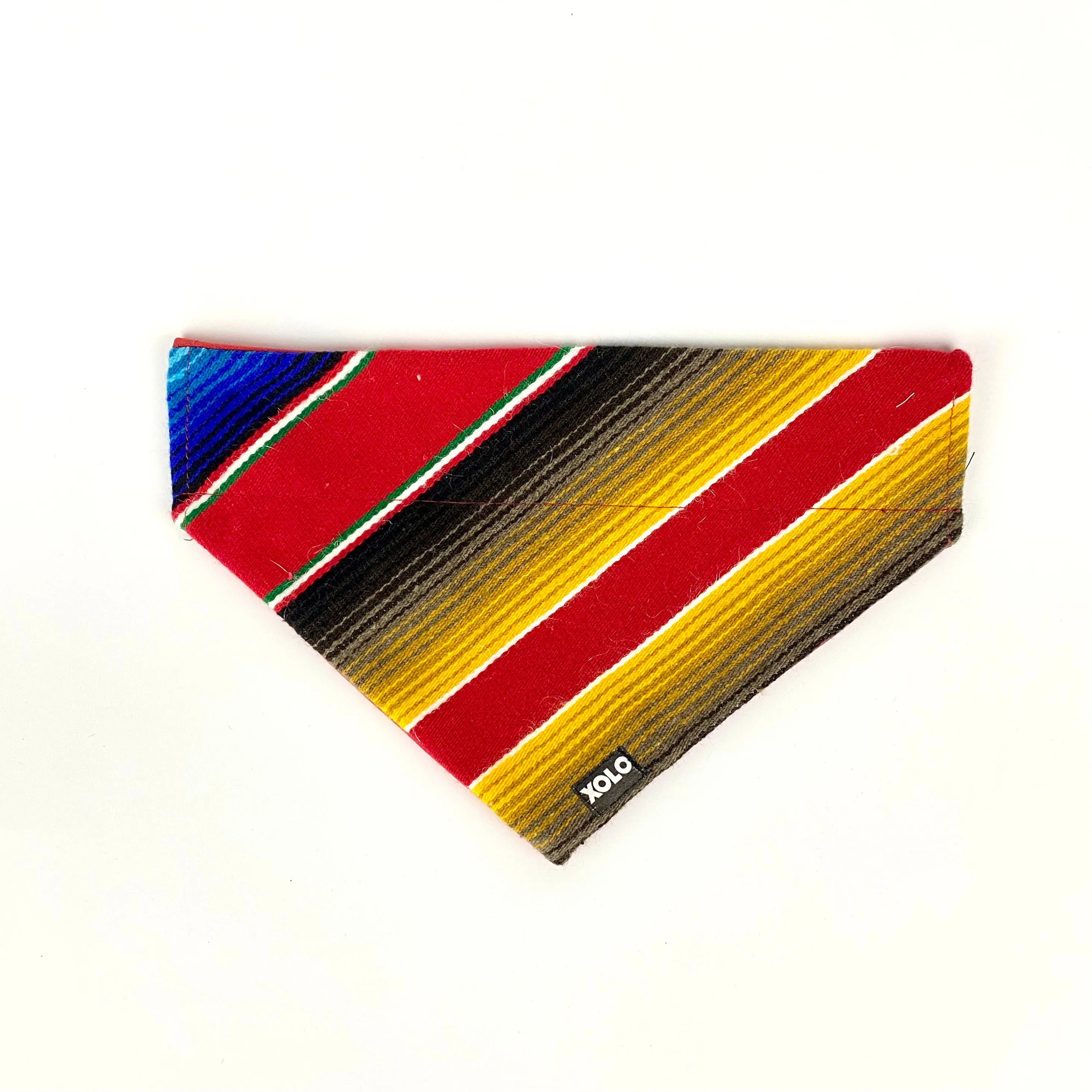 MEDIUM RED SARAPE DOG BANDANA. 60