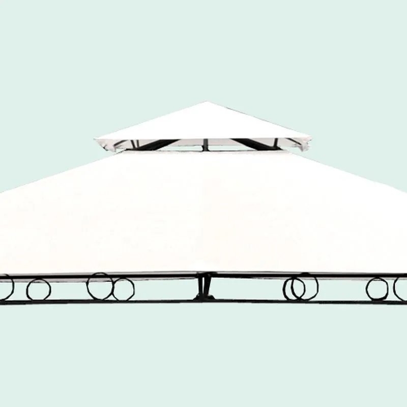 Merion Garden Gazebo by Croft with a 3 x 3M Beige Canopy