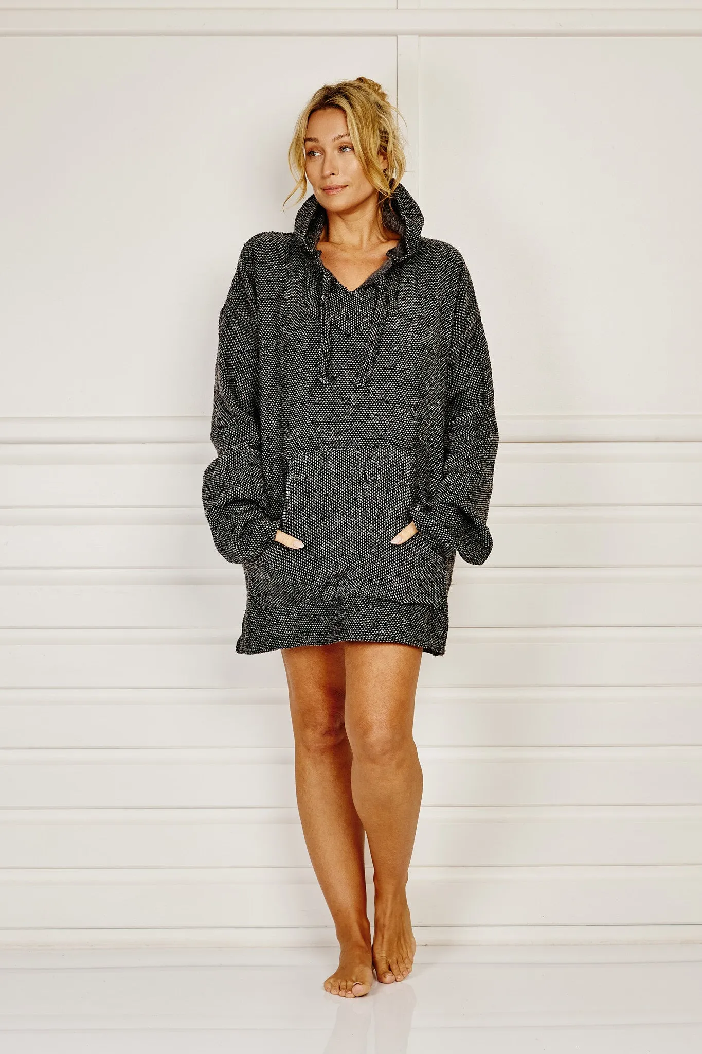 Mexicana Hoodie - Charcoal