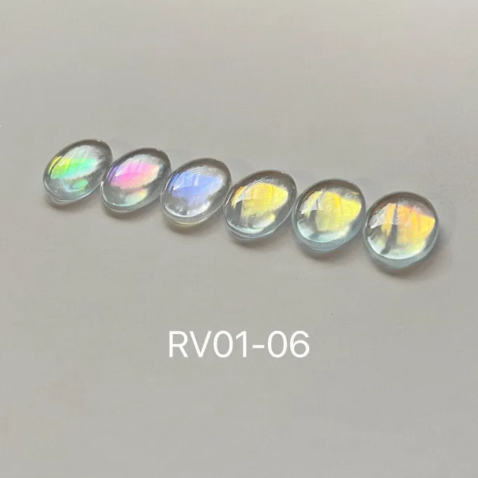 MPA Transparent Ice Moonlight Chrome Powder by misspinknail - Full 6pc set/Individual Colours