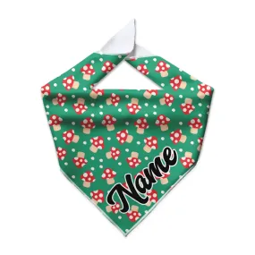 Mushrooms Cooling Dog Bandana