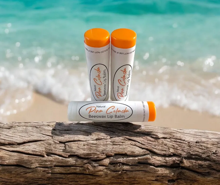 Natural Beeswax Lip Balm