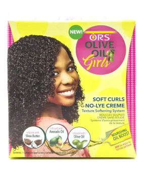 ORS Girls Olive Oil Soft Curls No-Lye Creme 1App