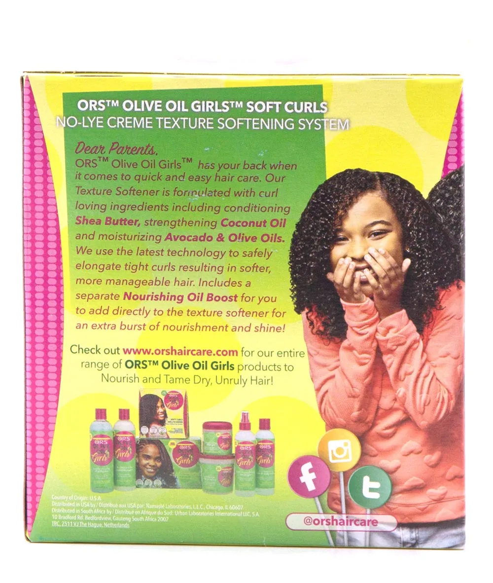 ORS Girls Olive Oil Soft Curls No-Lye Creme 1App