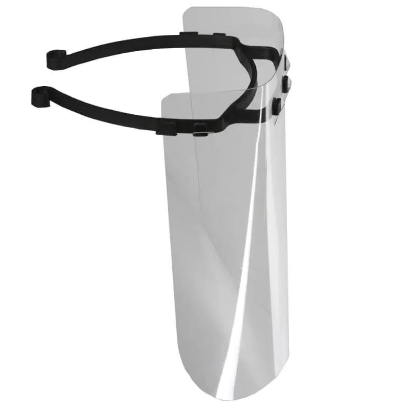 Pack of 200 x Medical Distributors Injection Moulded Personal Protection (PPE) Face Shield For Direct Splash Protection