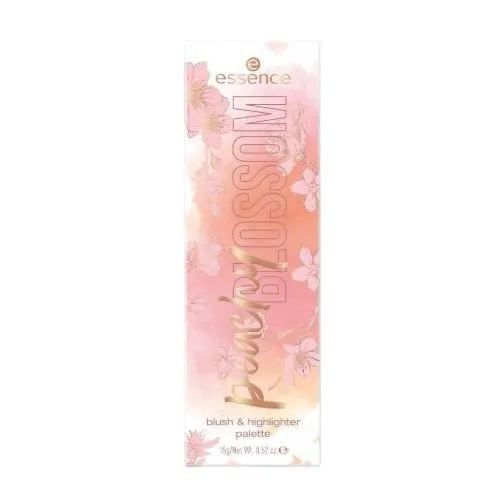 Peachy Blossom Blush & Highlighter Palette