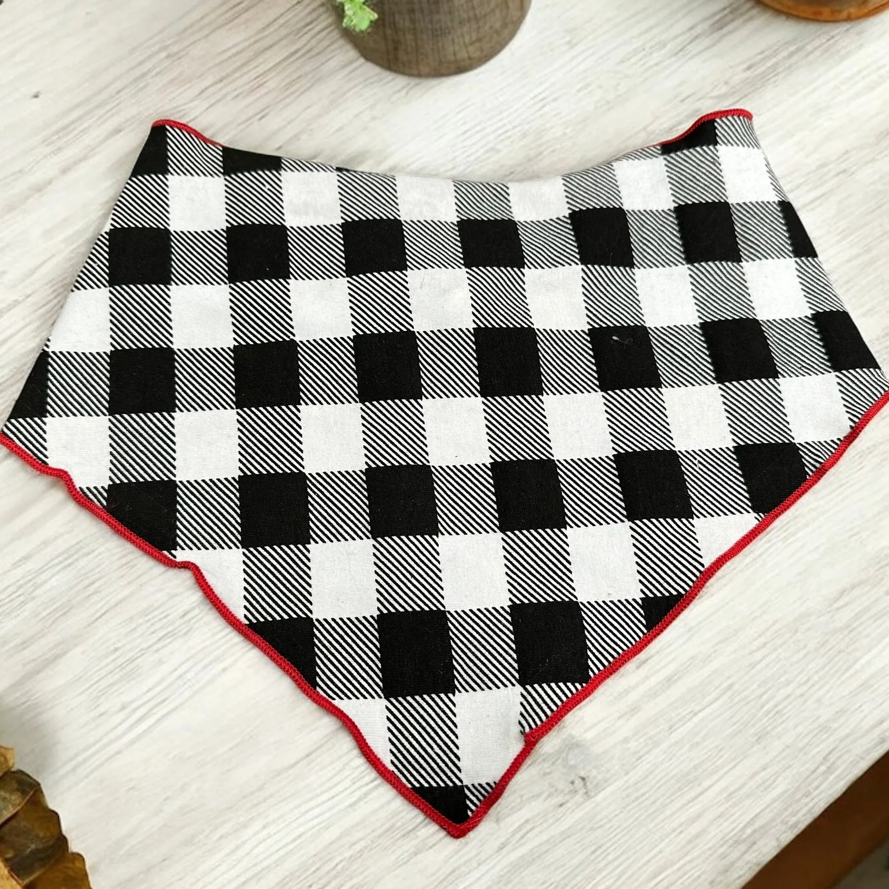 Plaid Pet Bandanas