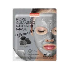 Purederm Pore Cleansing Mud Sheet Mask - Volcanic Ash