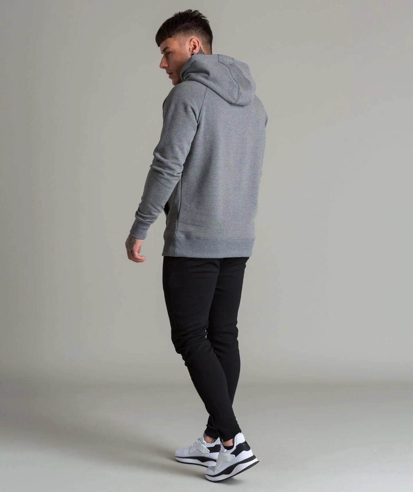Pursuit Logo Pullover Hoodie (Grey)