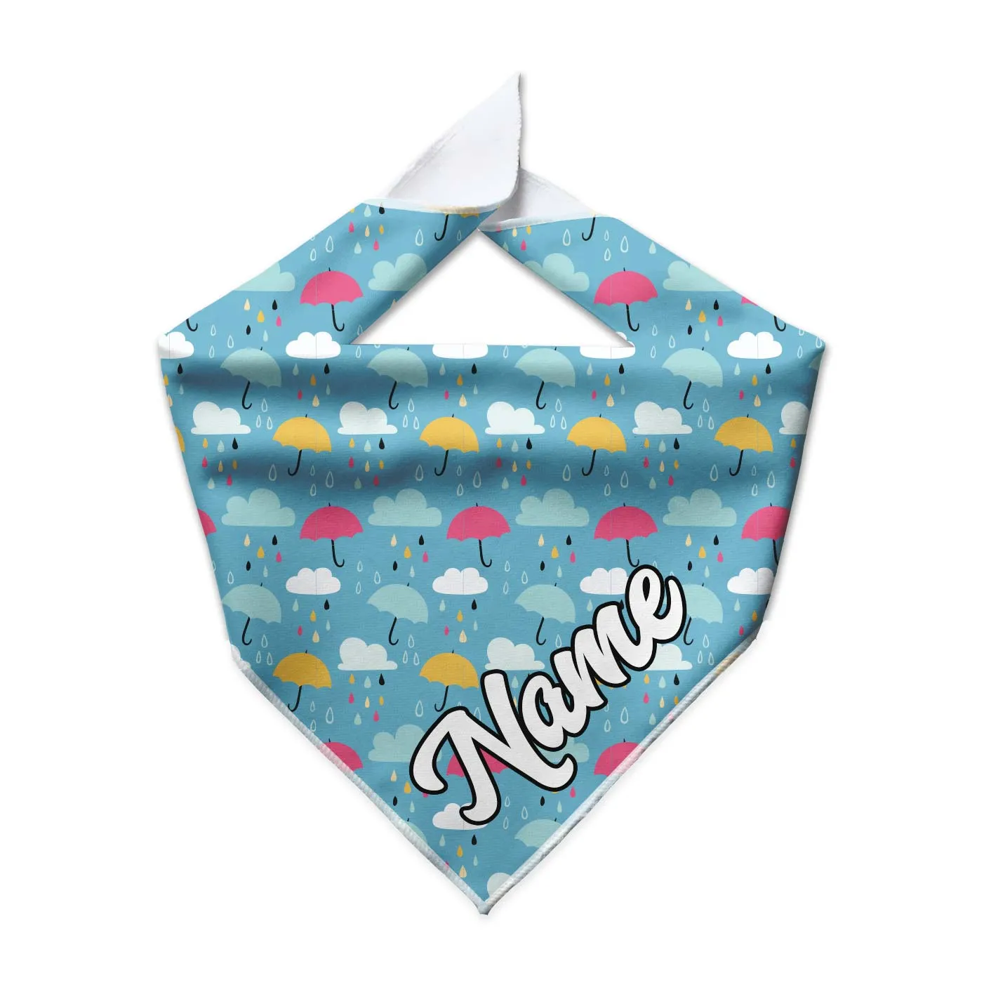 Rainy Day Cooling Dog Bandana