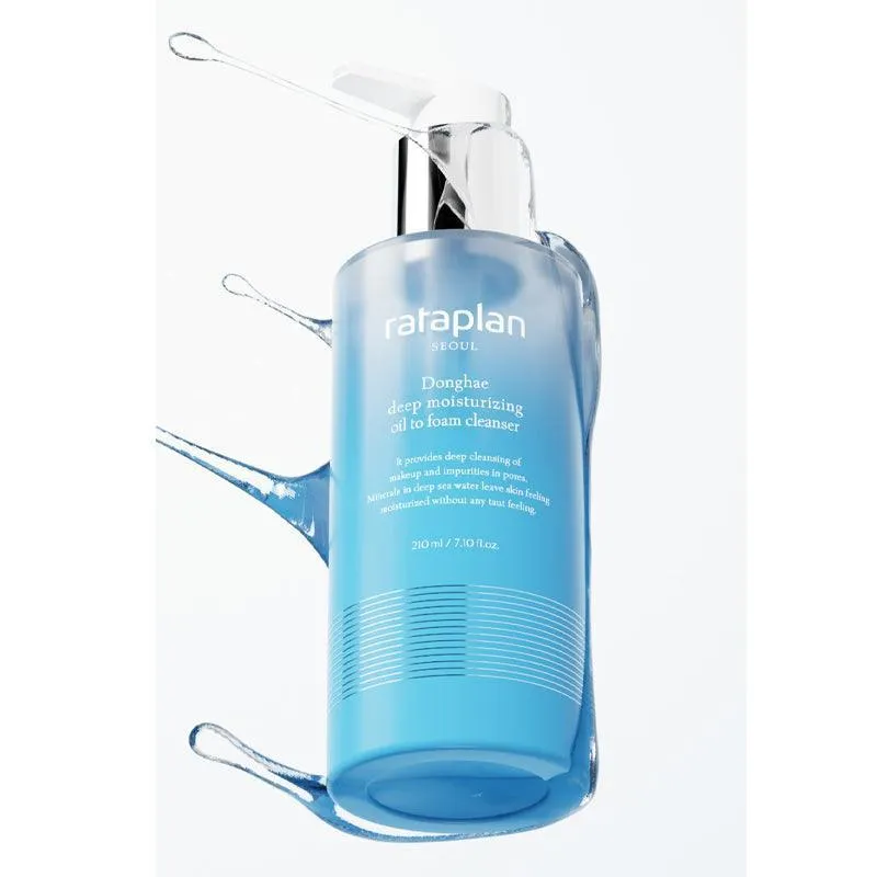 [rataplan] Donghae Deep Moisturizing Oil To Foam Cleanser 210ml