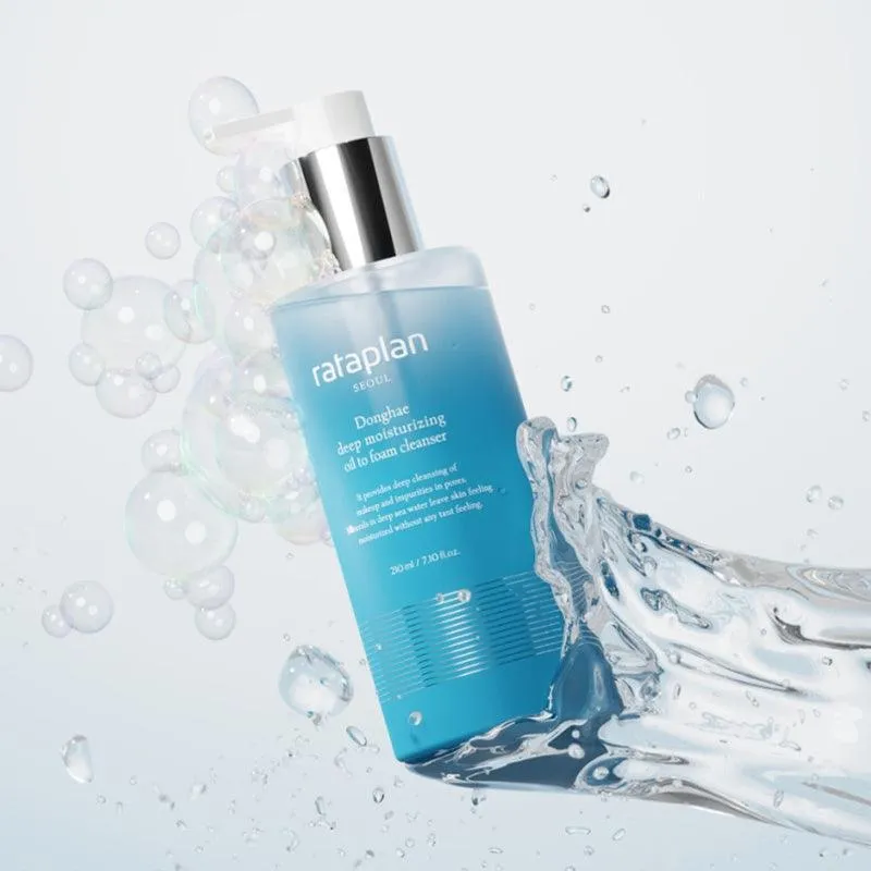 [rataplan] Donghae Deep Moisturizing Oil To Foam Cleanser 210ml