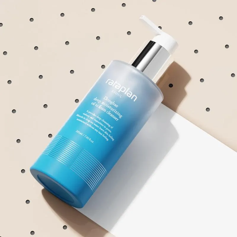 [rataplan] Donghae Deep Moisturizing Oil To Foam Cleanser 210ml