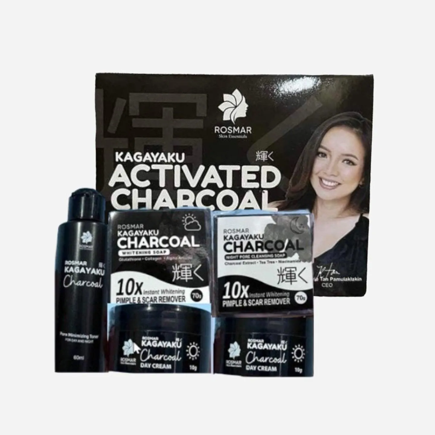 Rosmar Kagayaku Activated Charcoal Set