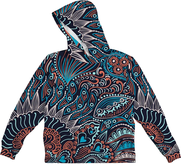 SEA COLORFUL LIGHTWEIGHT SUN HOODIE