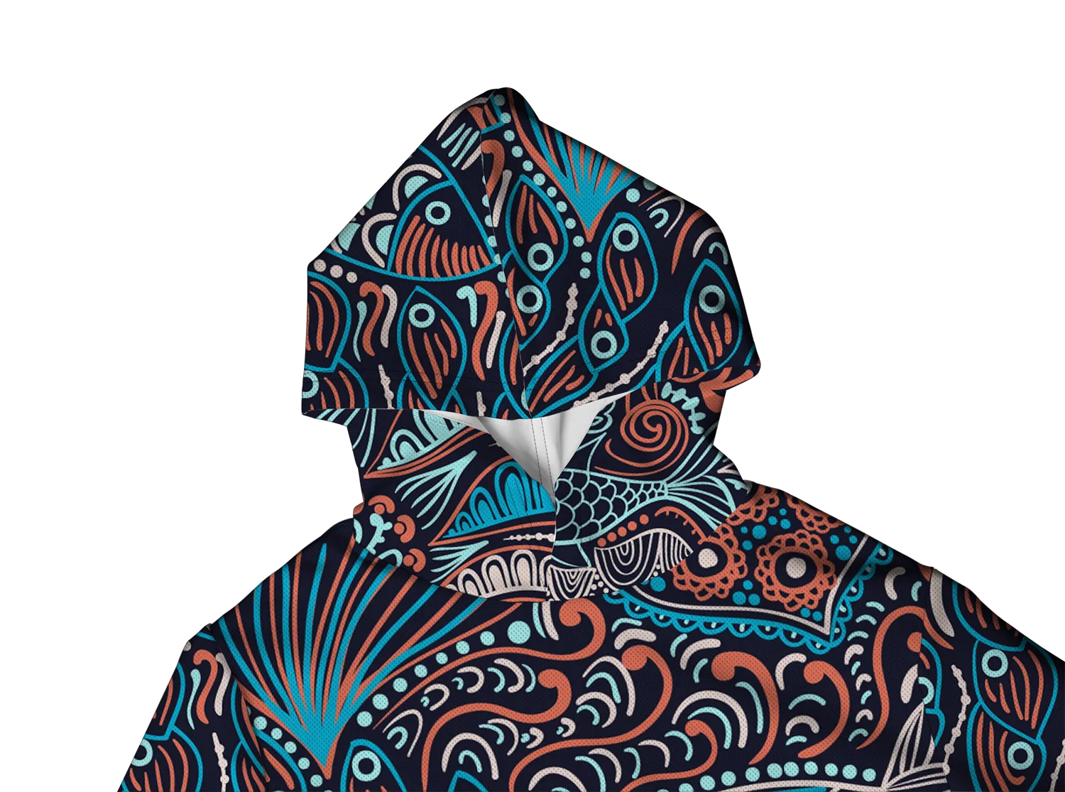 SEA COLORFUL LIGHTWEIGHT SUN HOODIE