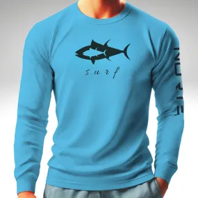 Seamless Protection for Every Adventure – Norte Men's UPF 50 Long Sleeve Rash Guard
