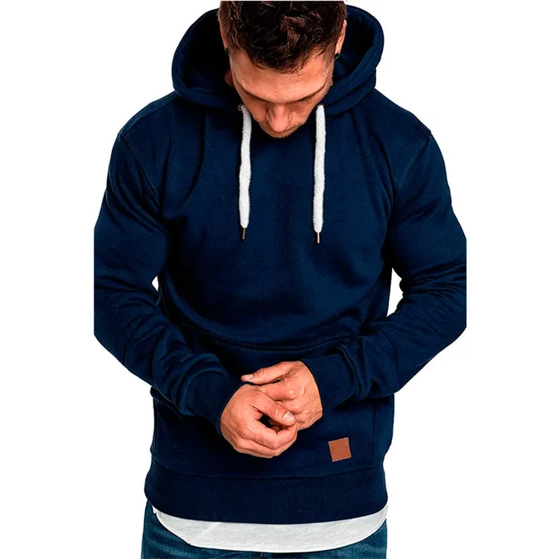 Spring/Autumn Men's Color Hoodies