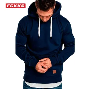Spring/Autumn Men's Color Hoodies