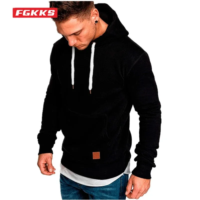 Spring/Autumn Men's Color Hoodies