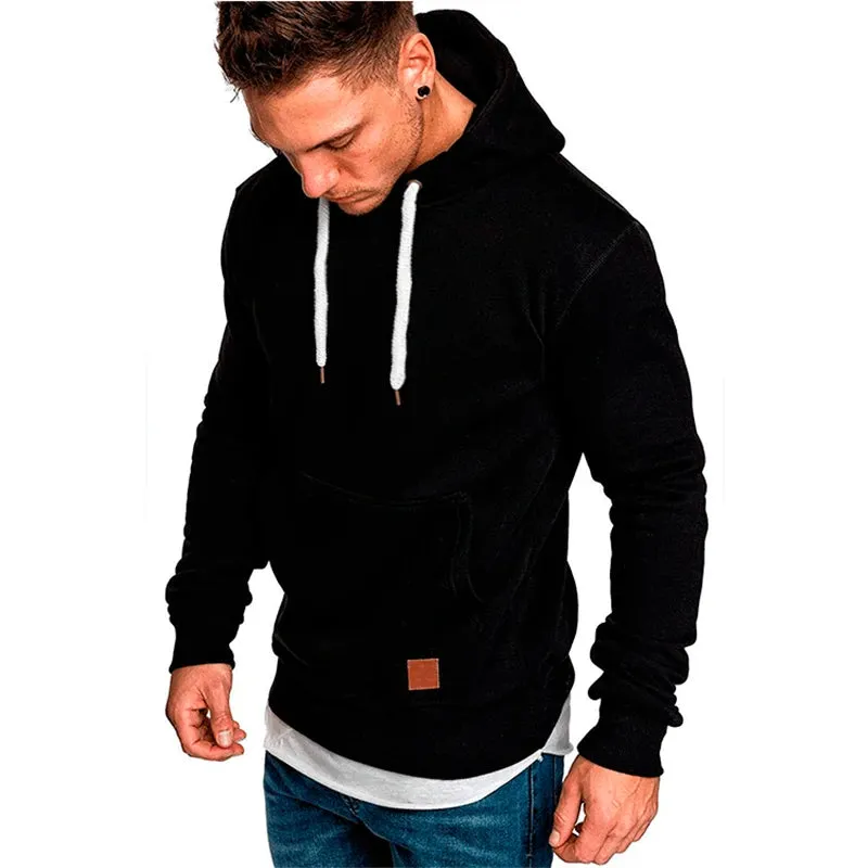 Spring/Autumn Men's Color Hoodies