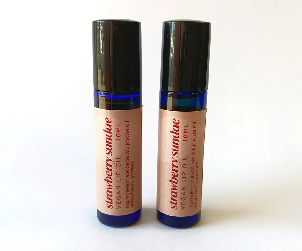 Strawberry Sundae Vegan Lip Oil