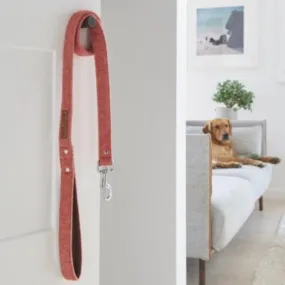 Sweet William - Tweed Dog Lead - Orange