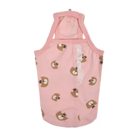 teddy bear top - pink - last one!