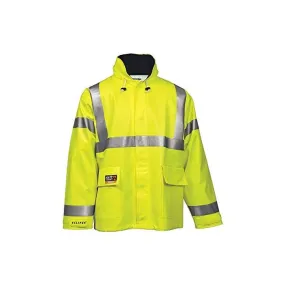 TINGLEY RUBBER CORP J44122.XL Eclipse Jacket, Hi-Vis Lime, X-Large, 1 Each