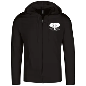 Tru Zen Wear ~ Lightweight Full Zip Hoodie