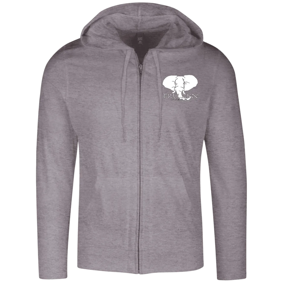 Tru Zen Wear ~ Lightweight Full Zip Hoodie