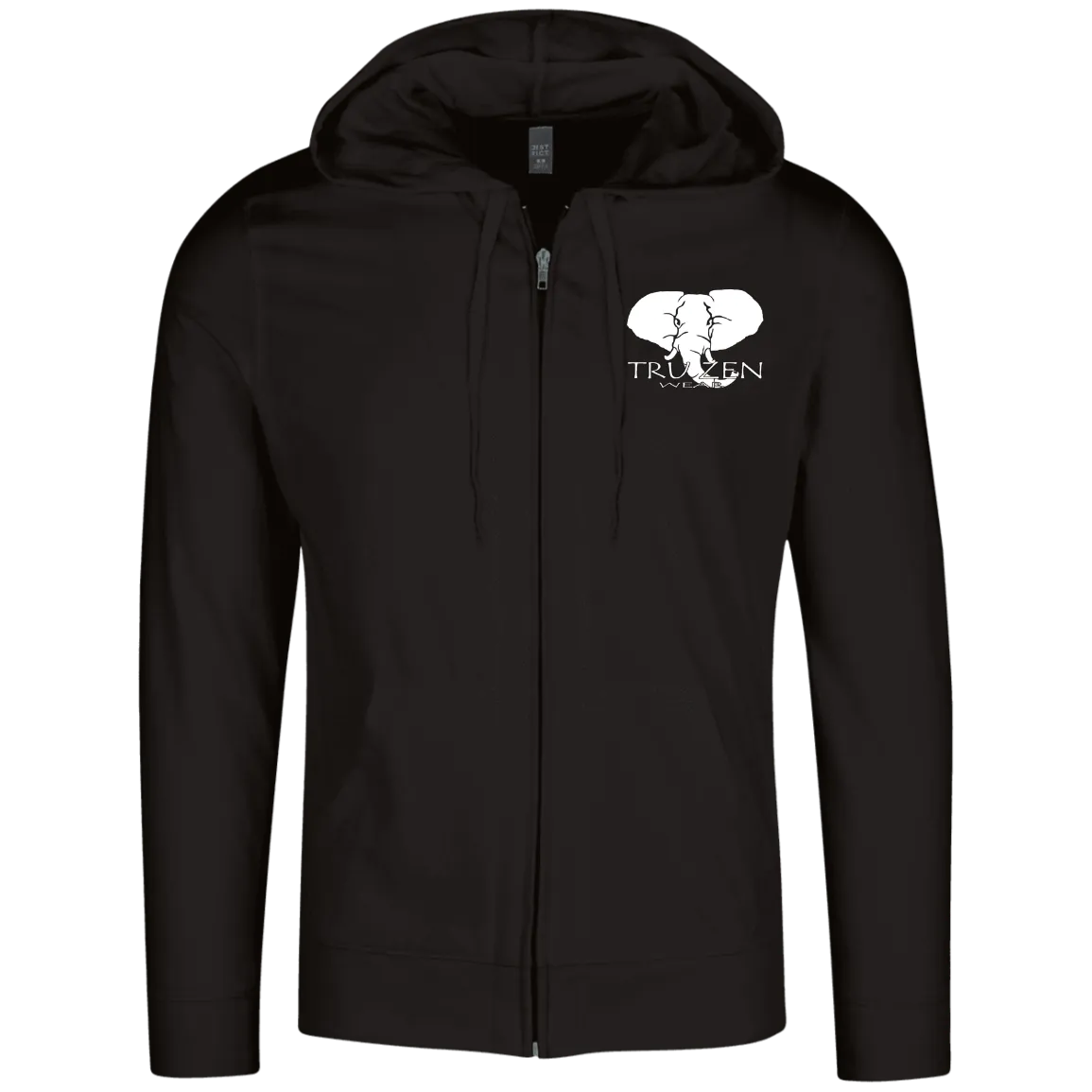 Tru Zen Wear ~ Lightweight Full Zip Hoodie