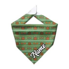 Turkey Dinner Cooling Dog Bandana