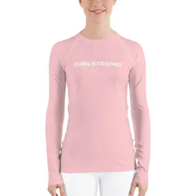 UPF 50 LONG SLEEVES RASH GUARD PRETTY PINK