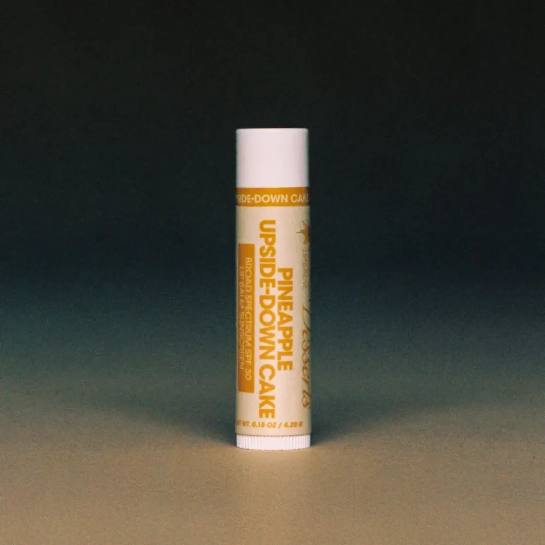 Vacation Pineapple Upside-Down Cake Lip Balm