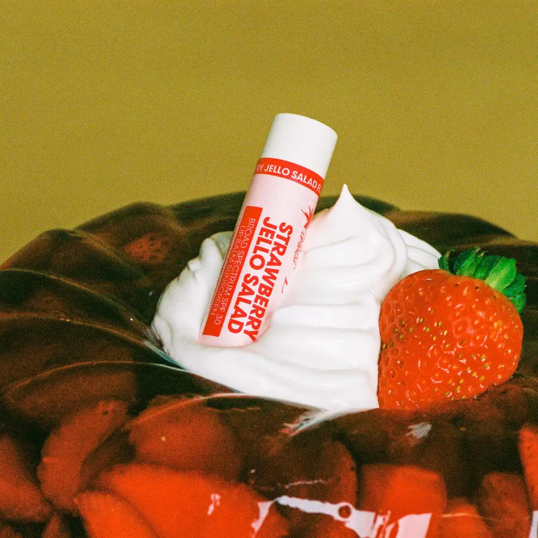 Vacation Strawberry Jello Lip Balm
