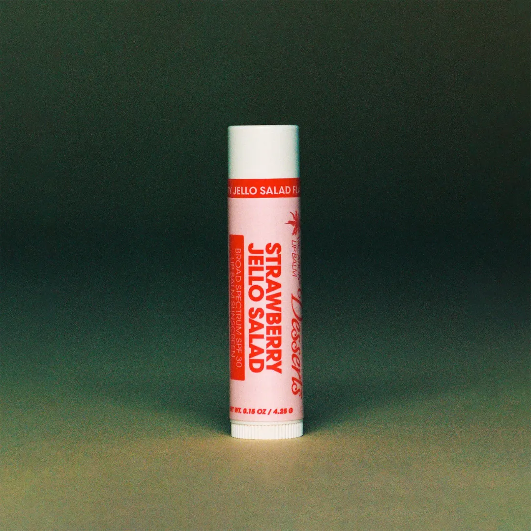 Vacation Strawberry Jello Lip Balm